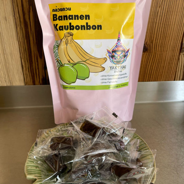 Bananenbonbon mit Kokosmilch - Kluaykwon - Yak Thai