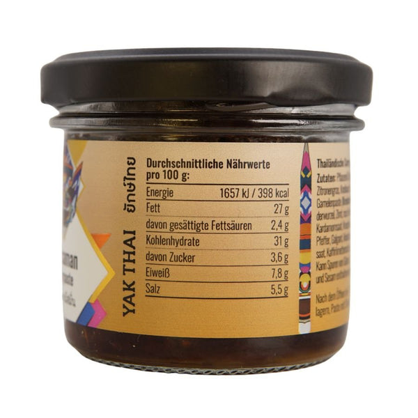 Massaman Currypaste - Gaeng Massaman - Yak Thai