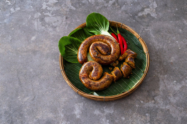 Sai Ua extra scharf - Nordthailändische Grillwurst - 2 x 250g - Yak Thai