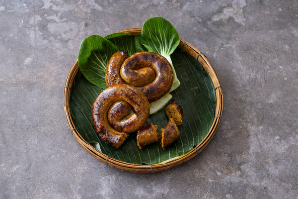 Sai Ua - Nordthailändische Grillwurst - 2 x 250 g - Yak Thai