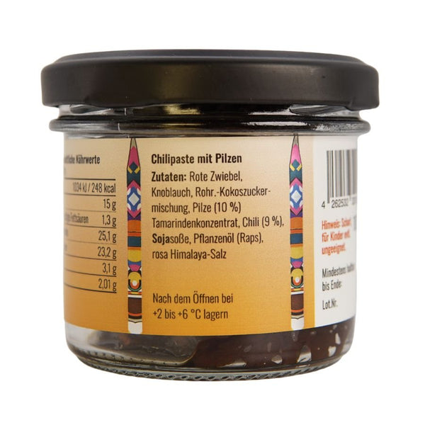 Thai Chilipaste mit Pilzen - Namprik Pao Sam Het - Yak Thai