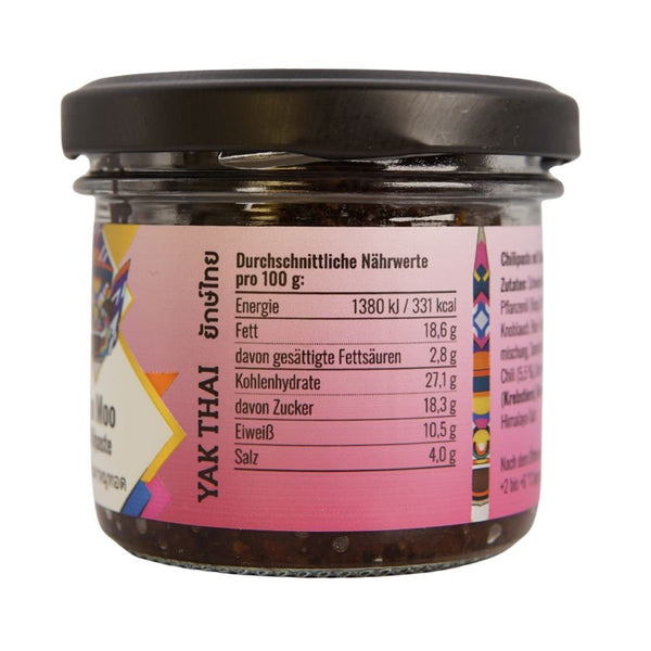 Thai Chilipaste mit Schweinefleisch - Namprik Pao - Yak Thai