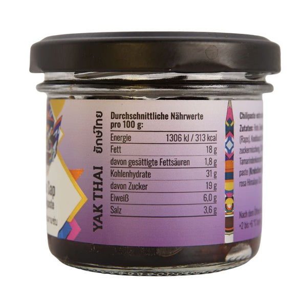 Thai Chilipaste Nam Prik Pao - extra scharf - Yak Thai