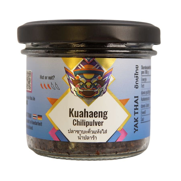 Thai Chilipulver mit Makrele - Namprik Plaraplasaba Kuahaeng - Yak Thai