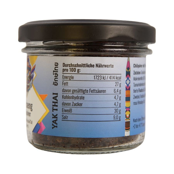 Thai Chilipulver mit Makrele - Namprik Plaraplasaba Kuahaeng - Yak Thai