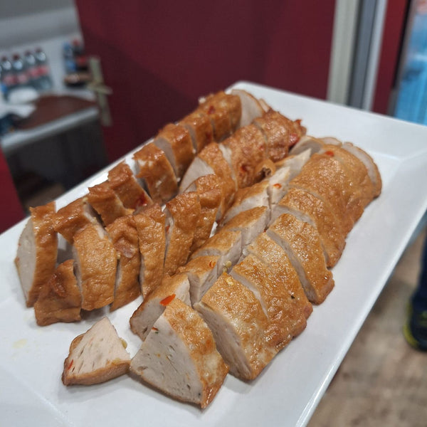 Thailändische Brühwurst - Moo Yoo mit Chili - Yak Thai