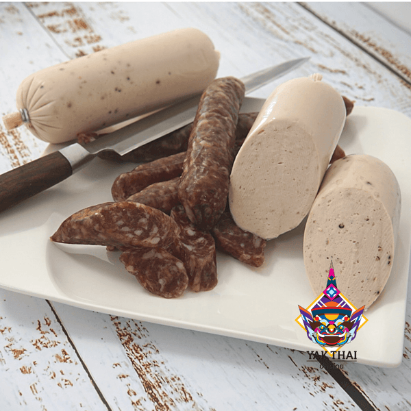 Thailändische Brühwurst - Moo Yoo mit Pfeffer - Yak Thai