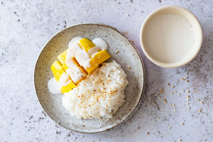 Khao Niew Ma-Muang – Mango Sticky Rice - Yak Thai