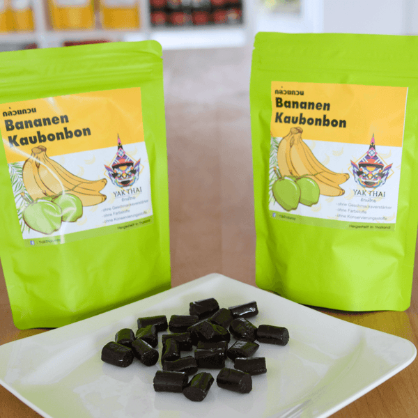 Bananenbonbon mit Kokosmilch - Kluaykwon - Yak Thai