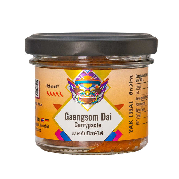 Gaengsom Dai - Südthailändische Currypaste - Yak Thai