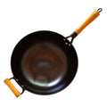 Image for Carbon steel wok 32 cm - dimensionally stable - no burn-in necessary
