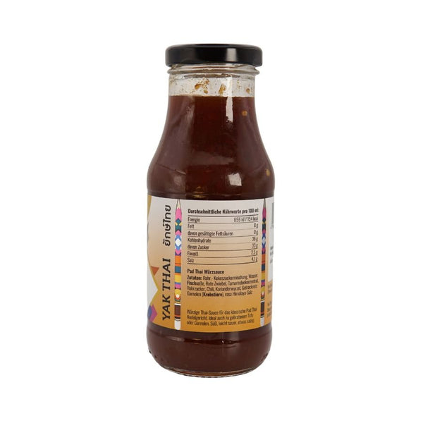 Pad Thai Sauce für Wok Gerichte im Set mit Reisnudeln - Yak Thai