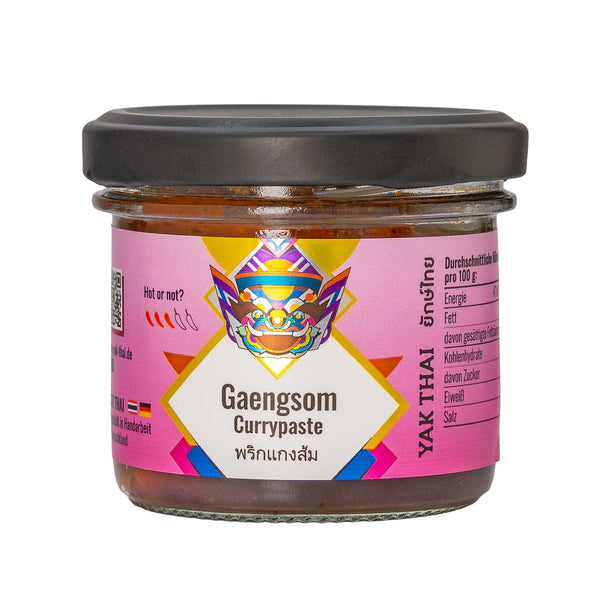 Prik Gaeng Som - Zentralthailändische Currypaste für sauer - scharfes Curry - Yak Thai