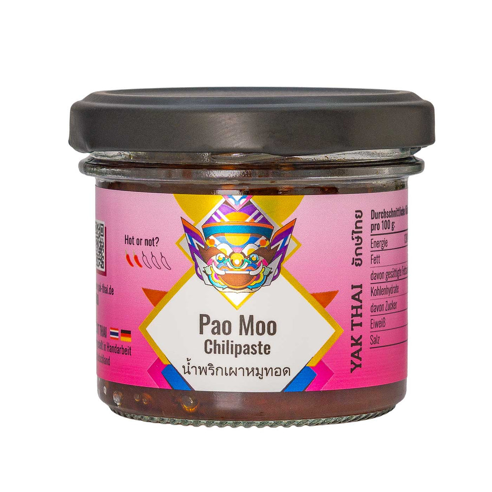 Thai Chilipaste mit Schweinefleisch - Namprik Pao - Yak Thai