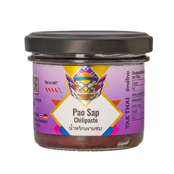 Thai Chilipaste Nam Prik Pao - extra scharf - Yak Thai