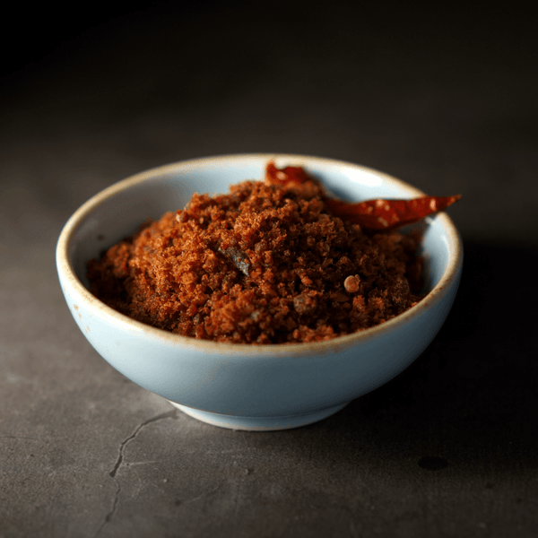 Thai Chilipulver mit Makrele - Namprik Plaraplasaba Kuahaeng - Yak Thai