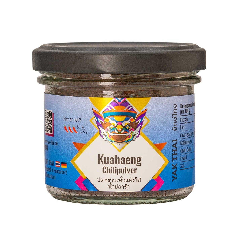 Thai Chilipulver mit Makrele - Namprik Plaraplasaba Kuahaeng - Yak Thai