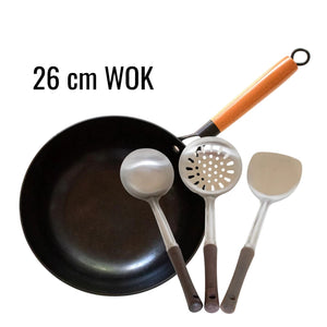 Wok Set – Für authentisches Thai - Kochen wie in Bangkok - Yak Thai