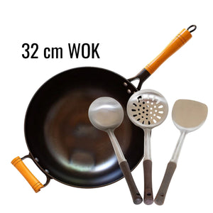 Wok Set – Für authentisches Thai - Kochen wie in Bangkok - Yak Thai
