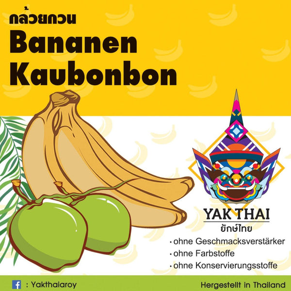 Bananenbonbon - Kluaykwon (กล้วยกวน) - Yak Thai